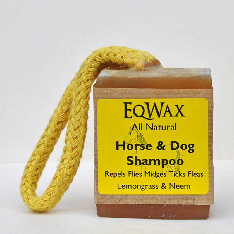 Bugbusting Solid Shampoo Bar On A Rope For Horses & Dogs - EqWax