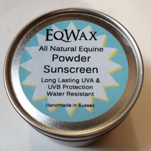 Natural Equine Powder Sunscreen in a Plastic-Free Tin