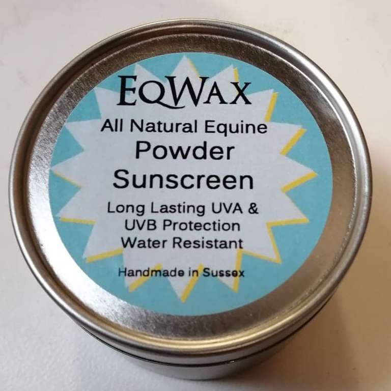 Natural Equine Powder Sunscreen PlasticFree Horse Care