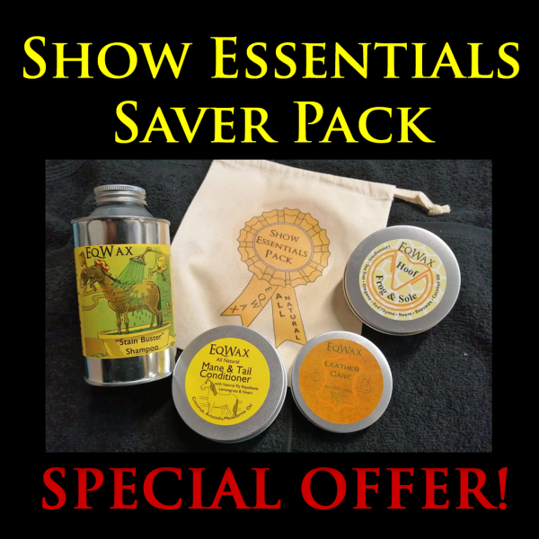 Show Essentials Saver Pack - Natural plastic-free horse grooming products for the show ring